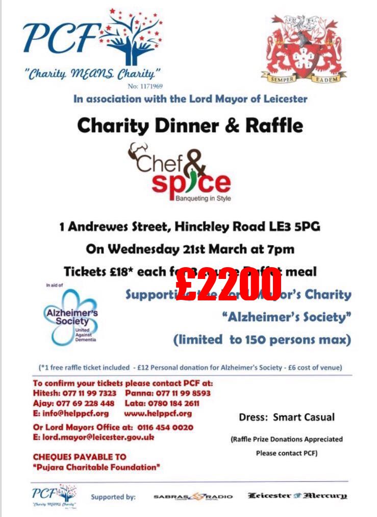 Charity Dinner & Raffle